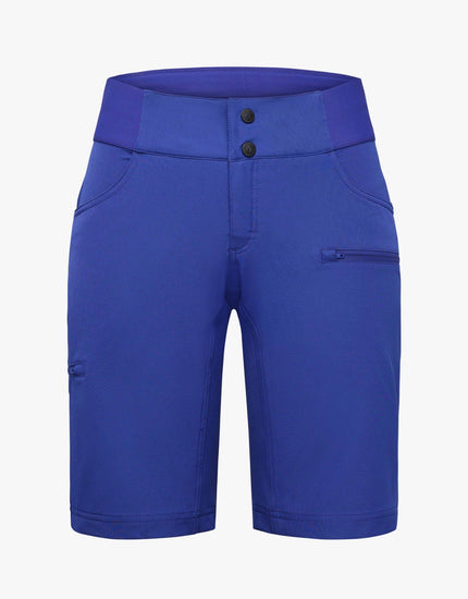 SHREDLY Women's All Time 11" - Zipper Snap Mid - Rise Short : Midnight
