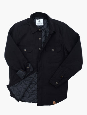 SHREDLY Women's Oversized Explorer Shacket : Noir