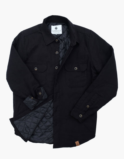 SHREDLY Women's Oversized Explorer Shacket : Noir