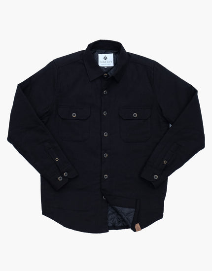 SHREDLY Women's Oversized Explorer Shacket : Noir