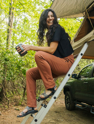 SHREDLY Women's Explorer Pant - Adjustable Inseam : Coco