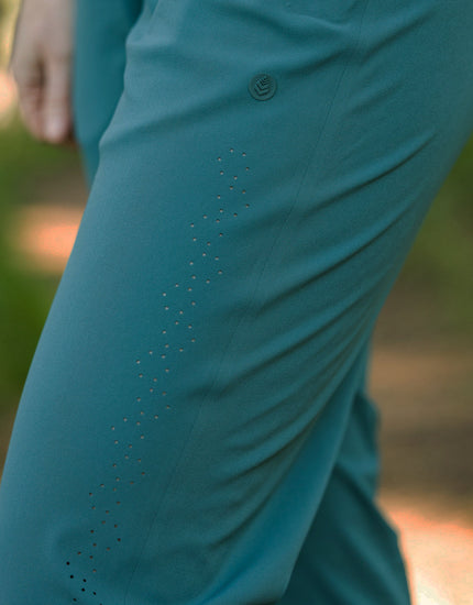 SHREDLY Women's Explorer Pant - Adjustable Inseam : Deep Sea Green