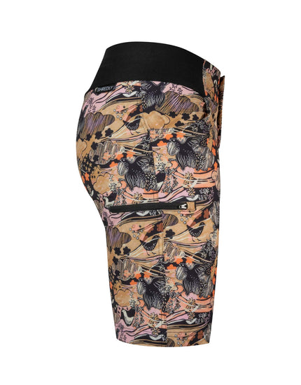 SHREDLY Women's All Time 11" - Zipper Snap Mid - Rise Short : Abby