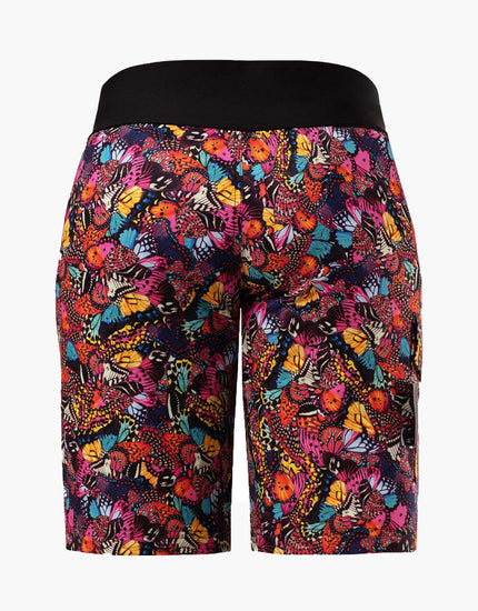 SHREDLY Women's All Time 11" - Zipper Snap Mid - Rise Short : Flutter