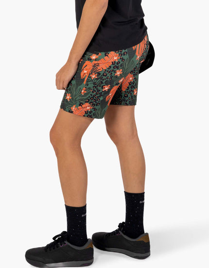 SHREDLY Women's All Time 11" - Zipper Snap Mid - Rise Short : Heidi