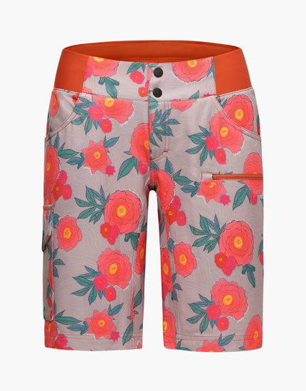 SHREDLY Women's All Time 11" - Zipper Snap Mid - Rise Short : Margie