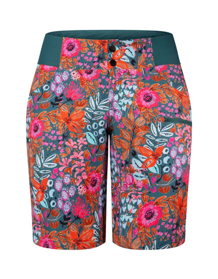 SHREDLY Women's All Time 11" - Zipper Snap Mid - Rise Short : Mimi II
