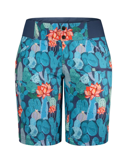 SHREDLY Women's All Time 11" - Zipper Snap Mid - Rise Short : Succi II