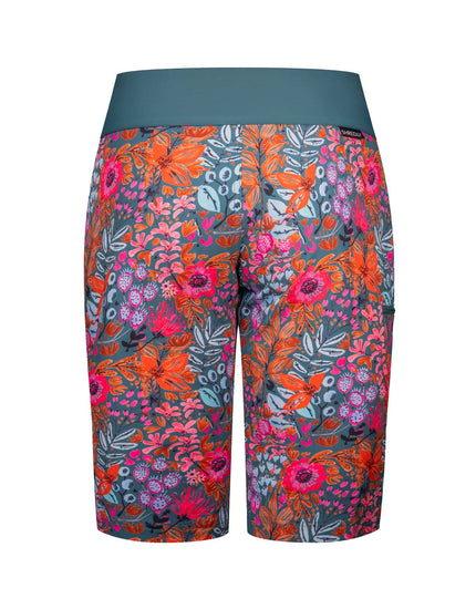 SHREDLY Women's All Time 14" - Zipper Snap Mid - Rise Short : Mimi II
