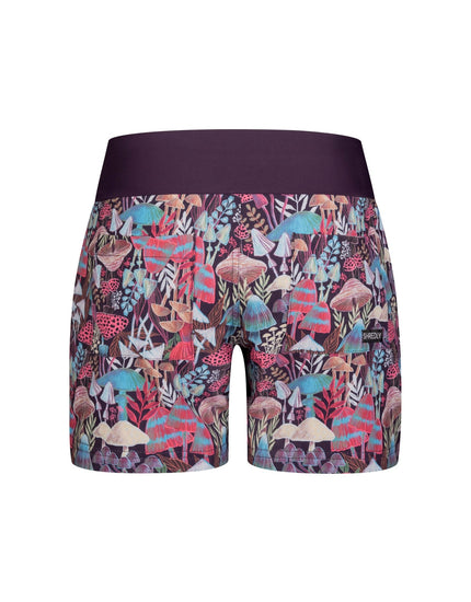 SHREDLY Women's All Time 5" - Zipper Snap Mid - Rise Short : Bella II