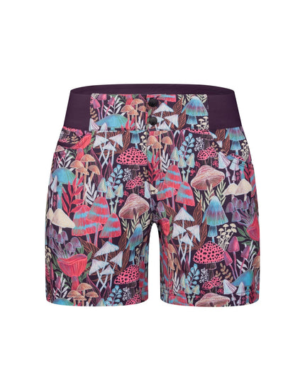 SHREDLY Women's All Time 5" - Zipper Snap Mid - Rise Short : Bella II