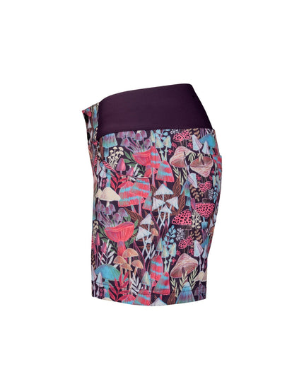 SHREDLY Women's All Time 5" - Zipper Snap Mid - Rise Short : Bella II