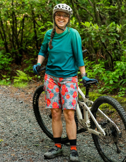 SHREDLY Women's Beyond Tech 3/4 : Deep Sea Ombre