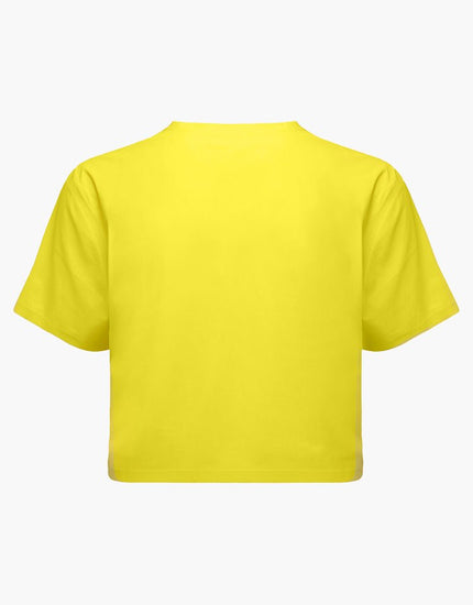 SHREDLY Women's Beyond Tech Boxy Tee : Citron