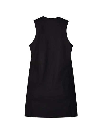 SHREDLY Women's Beyond Tech Cool Down Dress : Noir