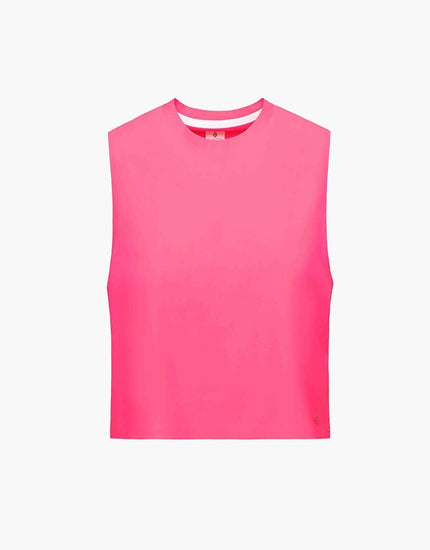 SHREDLY Women's Beyond Tech Tank : Nebula Pink