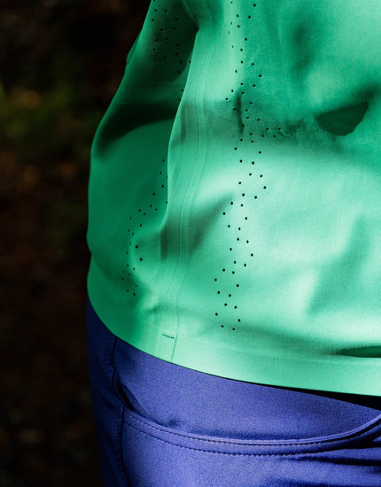 SHREDLY Women's Beyond Tech Tee Vented : Jungle