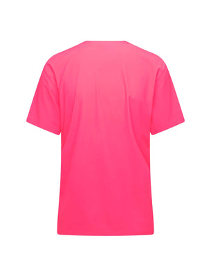 SHREDLY Women's Beyond Tech Tee Vented : Nebula Pink