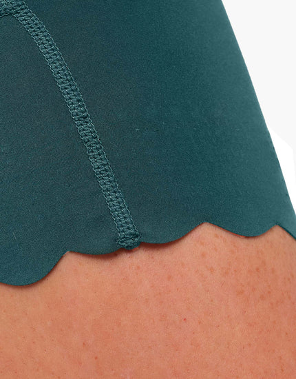 SHREDLY Women's Biker Cham 2.0 : Deep Sea Green