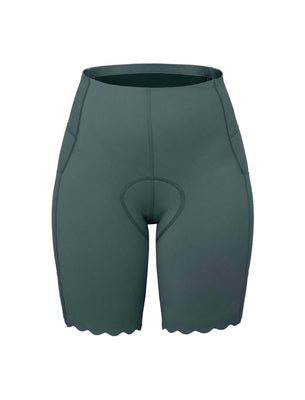 SHREDLY Women's Biker Cham 2.0 : Deep Sea Green