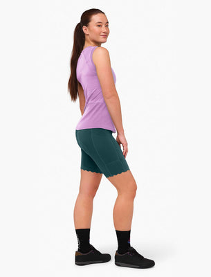 SHREDLY Women's Biker Cham 2.0 : Deep Sea Green