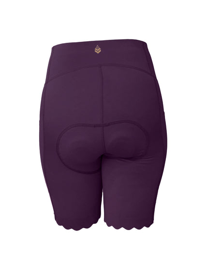 SHREDLY Women's Biker Cham 2.0 : Mulberry