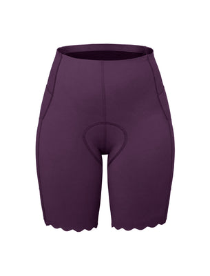 SHREDLY Women's Biker Cham 2.0 : Mulberry
