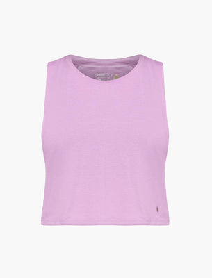 SHREDLY Women's Cropped Tank : Wisteria