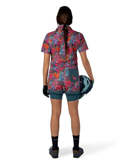 SHREDLY Women's Droptail Trail Romper : Mimi II