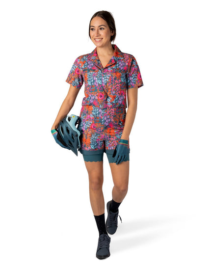 SHREDLY Women's Droptail Trail Romper : Mimi II