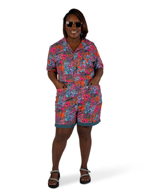 SHREDLY Women's Droptail Trail Romper : Mimi II