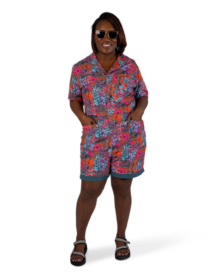 SHREDLY Women's Droptail Trail Romper : Mimi II