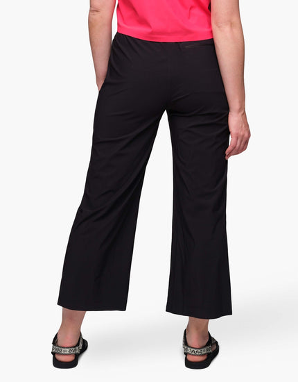 SHREDLY Women's Explorer Wide Legged Cropped Pant : Noir