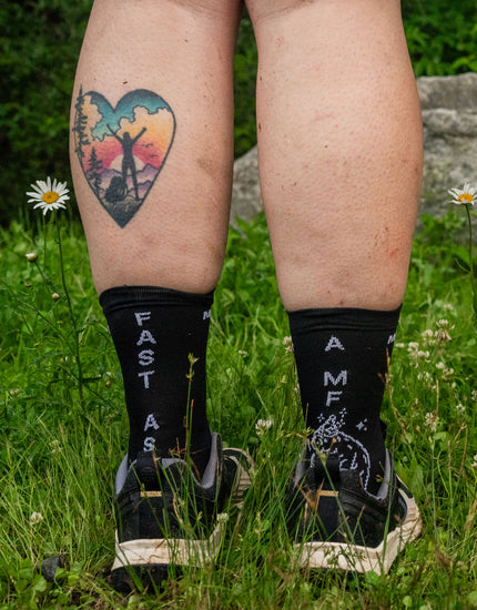 SHREDLY Women's SHREDLY x Marley Blonsky Explorer Crew Sock 6" : MF Manatee