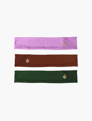 SHREDLY Women's Headband Trio