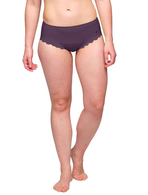 SHREDLY Women's Seamless Hipster Cham : Mulberry