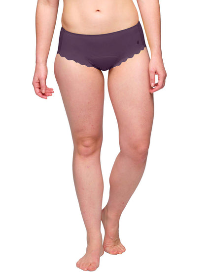 SHREDLY Women's Seamless Hipster Cham : Mulberry