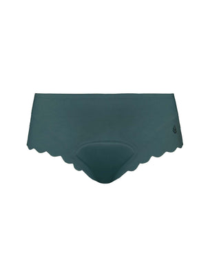 SHREDLY Women's Seamless Hipster Cham : Deep Sea Green