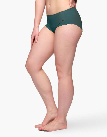 SHREDLY Women's Seamless Hipster Cham : Deep Sea Green