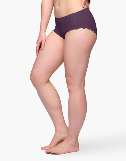 SHREDLY Women's Seamless Hipster Cham : Mulberry