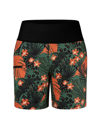 SHREDLY Women's Limitless 7" - Stretch Waistband High - Rise Short : Heidi