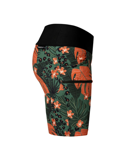 SHREDLY Women's Limitless 7" - Stretch Waistband High - Rise Short : Heidi