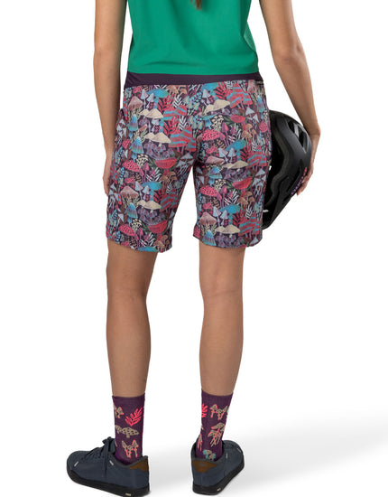 SHREDLY Women's Limitless 11" - Stretch Waistband High - Rise Short : Bella II