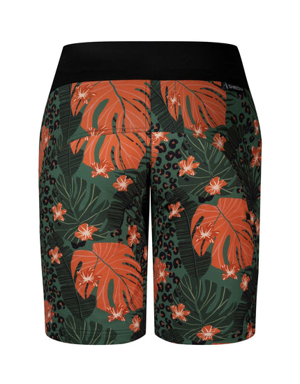 SHREDLY Women's Limitless 11" - Stretch Waistband High - Rise Short : Heidi