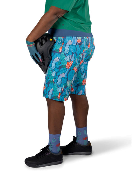 SHREDLY Women's Limitless 11" - Stretch Waistband High - Rise Short : Succi II