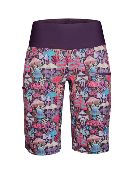 SHREDLY Women's Limitless 14" - Stretch Waistband High - Rise Short : Bella II