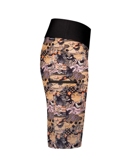 SHREDLY Women's Limitless 14" - Stretch Waistband High - Rise Short : Abby