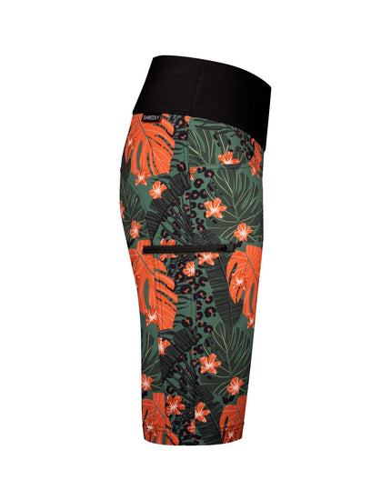 SHREDLY Women's Limitless 14" - Stretch Waistband High - Rise Short : Heidi