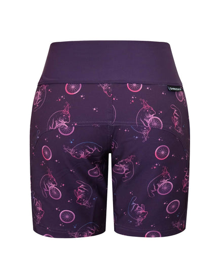 SHREDLY Women's SHREDLY x Marley Blonsky : Limitless 7" - Stretch Waistband High - Rise Short : MF Manatee