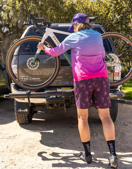 SHREDLY Women's SHREDLY x Marley Blonsky : Limitless 7" - Stretch Waistband High - Rise Short : MF Manatee